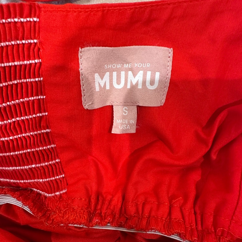 Show Me Your Mumu Red Bow Dress - Picture 3 of 4